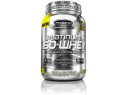 MuscleTech Platinum 100% ISO Whey Supplement Vanilla Ice Cream 1.76 Pound