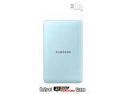 Samsung 11 300mAh Rechargeable Portable External Battery Pack EB PN915B [Blue] for most Micro USB and USB devices including smartphones tablets and more. R