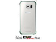 Samsung EF QG925B Clear Cover Protective Cover Shell Case for Samsung Galaxy S6 Edge G925 Retail Packaging Green
