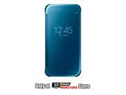 Samsung EF ZG920BLEG Clear View Cover Translucent Flip Case for Samsung Galaxy S6 G920 Retail Packaging Blue