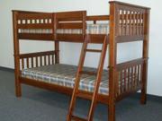 Bunk Bed Twin over Twin Mission Expresso