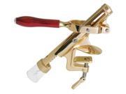 Table Mount Cork Puller Deluxe with Brass Finish