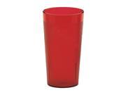 12 Cambro Colorware Tumblers 9 oz Squat Ruby Red Plastic Restaurant Supplies