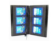 Aluminum box Portable 6 in 1 memory card case SD SDHC MMC Memory Card Cases