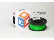 IC3D 1.75mm ABS 3D Printer Filament 2lb Green