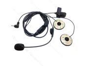 Open Face Helmet Headset with Mic stick for Yaesu radio VX150 VX160