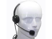 CQtransceiver Telephone Earphone Headset RJ9 Plug Single Sided for Polycom SoundPoint IP Phone 501 550 600