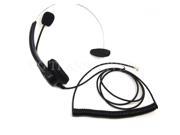 CQtransceiver Office Corded Telephone Headset Boom Mic for Aastra Phone 9112i 9133i 9143i 9480i Sigle Sided Earphone