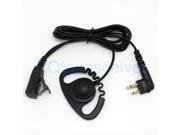 Zigzag D Shape Earhook Earpiece Microphone Headset for Motorola Two Way Radio AXV5100 AXU4100 CT150 CT250 CT450 CT450LS