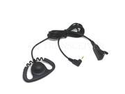 Zigzag D Shape Earhook Earpiece Microphone Headset for Motorola Two Way Radio T6400 T6500 T6510 T6550 T7100 T7150 T7200 T7400 T7450 T7618