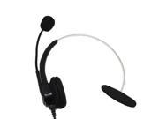 CQtransceiver Office Corded Telephone Headphone Boom Mic for AVAYA Lucent Phone 4424LD 2410 2420 4610 4620 Sigle Sided Earphone