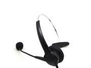 CQtransceiver RJ9 Wired Calling Center Telephone Headset for Mitel IP Series 5207IP 5210IP 5212 5215 5220