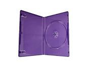 3 Pack 14mm Standard Single Disc XBOX Kinect Purple DVD Case