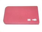 Red 2.5 SATA USB 2.0 Laptop Hard Drive HDD Enclosure External Case