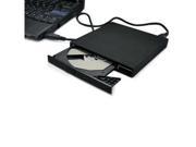 USB External Slim Laptop DVD Burner RW Enclosure Case Canddy Free CD ROM drive