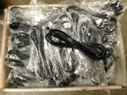 LOT 100 2 Prong AC Power Cord Cable for PS2 PS3 Slim
