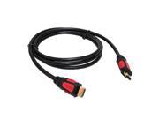 15 Ft 5m 28 Gauge Red Black PVC High Speed HDMI Cable w Ethernet Home Car A V