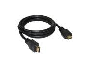 1 Ft. 0.5m 30 Gauge Black PVC High Speed HDMI Cable w Ethernet Home Car A V