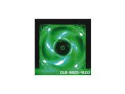 EverCool CLB 8025 4LD3 80x25mm 4 LED Fan Green