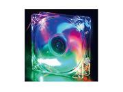 CoolJag Silent 120mm Crystal LED Fan LED 12C 4 Colors Blue Red Orange Green