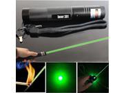 Military Burning 5mW Green Laser Pointer Pen Beam Powerful High Power Lazer !