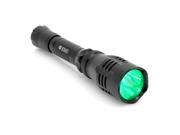 CREE R5 Green Light Waterproof LED Flashlight 300 Lumens Side Rechargeable 300m Range