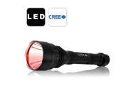 FlashMax X950 CREE Q5 LED Flashlight Red 500 Lumens Waterproof