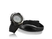 Heart Rate Monitor with Wrist Stop Watch and Chest Belt