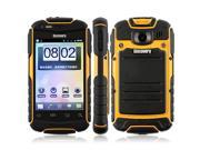 V5 Shockproof Android 2.3 Wi Fi 3.5 Inch Capacitive Screen Smart Phone Yellow