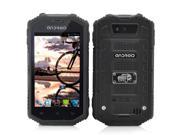 4 Inch Rugged Android Phone Dual Core 1.3GHz CPU Waterproof Shockproof Dust Proof Black
