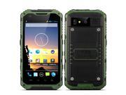 Ox 4.3 Inch IP68 Rugged Android Smartphone 1.5GHz Quad Core CPU NFC Waterproof Dust Proof Shockproof Green