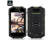 Uphone U5A 4 Inch Rugged Android Phone Dual Core IP68 Waterproof Dust Proof Shockproof Green