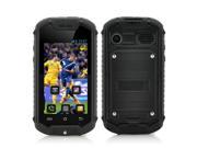 Ultra Mini Android Phone IP53 Water Resistant 2.45 Inch Screen 2MP Black