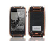 Uphone U5 3.5 Inch IP67 Waterproof Smartphone 1.3GHz Dual Core CPU Dual SIM Dust Proof Shockproof Orange