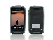Uphone U5 3.5 Inch IP67 Waterproof Smartphone 1.3GHz Dual Core CPU Dual SIM Dust Proof Shockproof Green