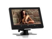 7 Inch Touchscreen Car Monitor with Remote Control 1080p Input VGA HDMI AV IN