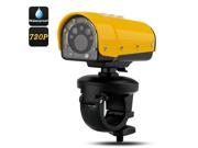 Cichlid II Mini Waterproof HD Sports Camera 5.0MP CMOS 1280x720 120 Degree Wide Angle SOS Light Positioning Laser Light
