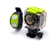 Helix Full HD 1080p Sports Action Camera Wi Fi Remote Wrist Strap Waterproof Case Wide Angle Lens