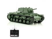 1 16 Scale Russia KV 1 Airsoft RC Tank 320 Degree Rotating Turret Movable Barrel Shoots 6mm BB s Full Suspension