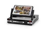 4 Channel DVR with 7 Inch Monitor H.264 D1 HDMI Phone Viewing