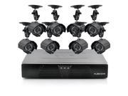 DVR Surveillance Kit with 8 Outdoor CCTV Cameras H264 1TB 420TVL Motion Detection
