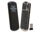 iPazzPort Mini Bluetooth Wireless QWERTY Keyboard with Touchpad and Learning IR Remote Control