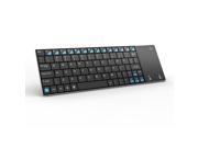 Rii mini i12 Ultra Slim 2.4GHz Wireless QWERTY Keyboard with Touchpad For PS3 HTPC Android TV BOX