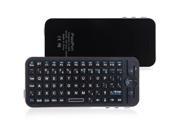 iPazzPort Mini Bluetooth Wireless Keyboard Fly Air Mouse Remote with Case for Apple TV Box