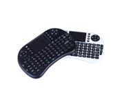 2.4G Mini Wireless QWERTY Keyboard with Mouse and Touchpad For Computer Android TV Box HTPC IPTV