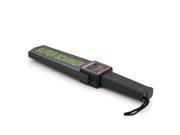 Hand Held Metal Detector Audio LED Vibration Alarm Easy to Use