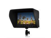 7 Inch On Camera 1080P Monitor for DSLR Built in Speaker HDMI Out