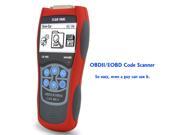 Professional OBD II and EOBD Code Reader Scanner Displays DTC Definitions