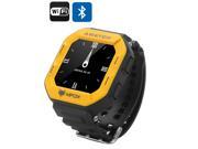 MFOX AWATCH IP68 Tough Android Heart Monitor Sports Watch Bluetooth 4.0 Fitness Tracking Yellow