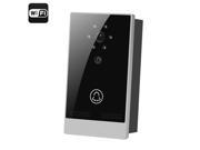 Touch Control Wi Fi Video Door Intercom PIR Motion Detection Night Vision Android iOS Remote 1 4 Inch CMOS